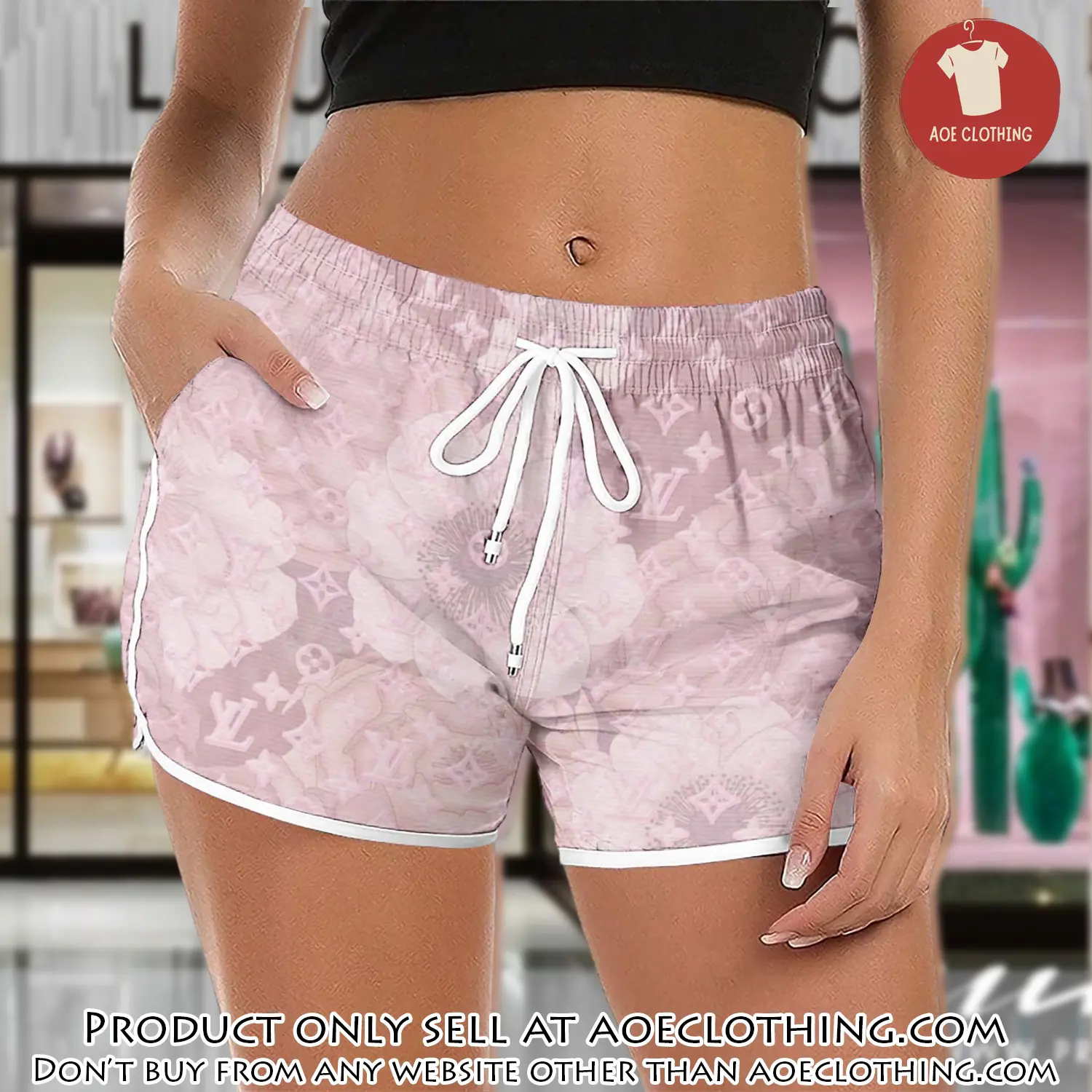 Limited edition lv women shorts lady beach shorts wms1017 aoe2606749